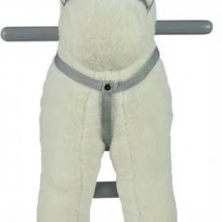 Infantastic GoodVibes - Hobbelpaard Voor Kinderen - Schommelpaard Silver Unicorn - Stevige Constructie - Knuffelzacht Met Geluidseffecten - Zilveren Eenhoorn -babygyms Winkel 319x840