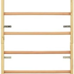 VidaXL Wandklimrek 80x15,8x195 Cm Hout -babygyms Winkel 321x840