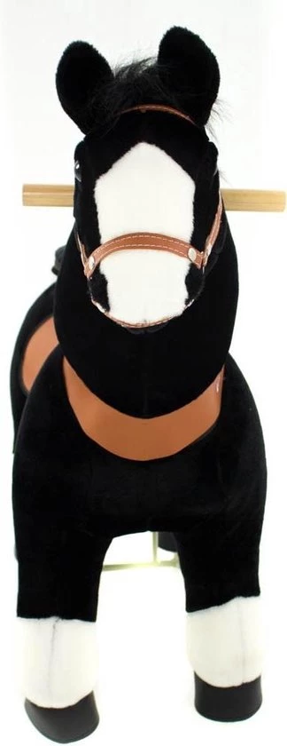 Ponycycle Paard Zwart Met Witte Vlek - 7+ - Tem 80kg 1 Ponycycle Paard Zwart Met Witte Vlek - 7+ - Tem 80kg