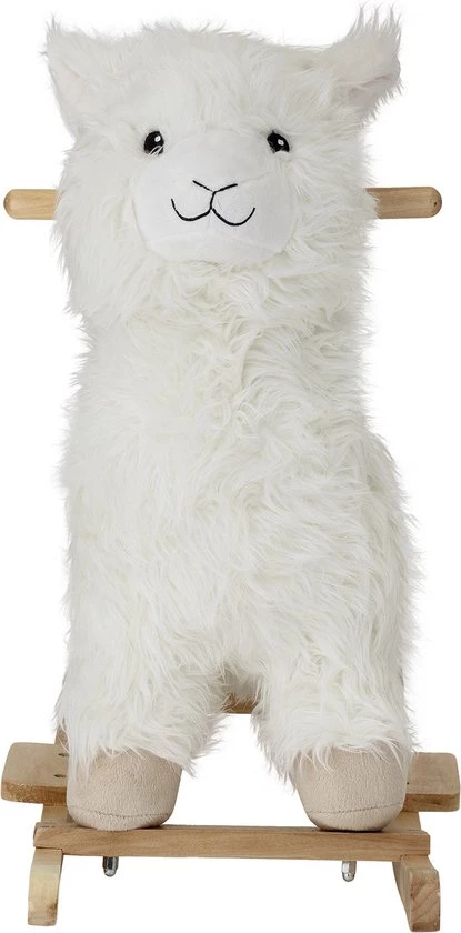 Bloomingville Mini Bloomingville - Kinto Rocking Toy - Speelgoed Hobbelfiguur - Lama 3 Bloomingville Mini Bloomingville - Kinto Rocking Toy - Speelgoed Hobbelfiguur - Lama - Afbeelding 3