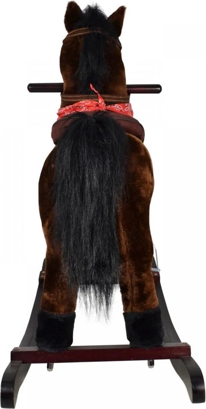 Infantastic GoodVibes - Hobbelpaard Voor Kinderen - Schommelpaard - Stevige Constructie - Knuffelzacht Met Geluidseffecten - Andalusiër Donkerbruin 12 Infantastic GoodVibes - Hobbelpaard Voor Kinderen - Schommelpaard - Stevige Constructie - Knuffelzacht Met Geluidseffecten - Andalusiër Donkerbruin - Afbeelding 12