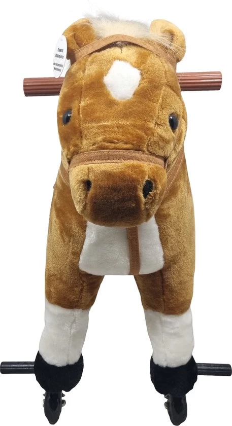 Playwood - Mechanisch Rijdend Paard Met Geluid 2e Kansje Beschadigde Wielkappen 4 Playwood - Mechanisch Rijdend Paard Met Geluid 2e Kansje Beschadigde Wielkappen - Afbeelding 4