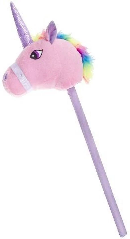 Merkloos Eenhoorn Stokpaard - 2 Assorti Kleuren - Roze Of Paars - 1 Exemplaar 1 Merkloos Eenhoorn Stokpaard - 2 Assorti Kleuren - Roze Of Paars - 1 Exemplaar