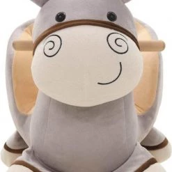 VidaXL Hobbeldier Aap Met Rugleuning 60x32x55 Cm Pluche Grijs 7 VidaXL Hobbeldier Aap Met Rugleuning 60x32x55 Cm Pluche Grijs -babygyms Winkel 499x840