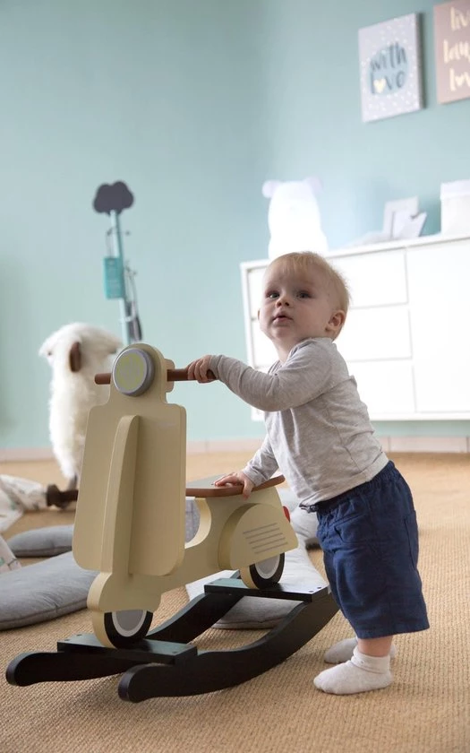 Childhome CHILDWOOD - SCHOMMEL SCOOTER CREAM 5 Childhome CHILDWOOD - SCHOMMEL SCOOTER CREAM - Afbeelding 5