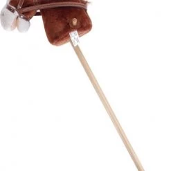 Merkloos Bruin Stokpaardje Met Geluid 90 Cm Voor Kinderen - Stokpaarden - Paarden/pony Liefhebbers - Actief Buitenspeelgoed Voor Jongens/meisjes/kinderen