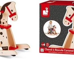 Janod - Janod Schommelpaard Caramel 21 Janod - Janod Schommelpaard Caramel -babygyms Winkel 550x196