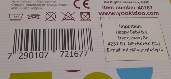 Yookidoo Speelkleed Fiesta Incl. Tas 100 X 140 Cm 5 Yookidoo Speelkleed Fiesta Incl. Tas 100 X 140 Cm - Afbeelding 5