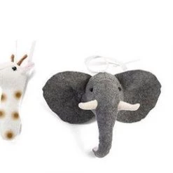Childhome Baby Gym Dierenkoppen - Vilt - Set Van 4 -babygyms Winkel 550x258