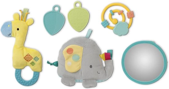 Bright Starts Hug-n-Cuddle Elephant Acitivity Gym / Speelmat 9 Bright Starts Hug-n-Cuddle Elephant Acitivity Gym / Speelmat - Afbeelding 9