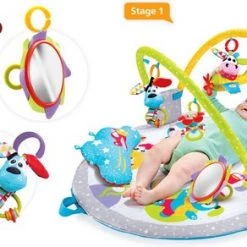 Yookidoo Baby Speelkleed Babysitter Gymotion Lay To Sit-Up Play Met Bogen -babygyms Winkel 550x292