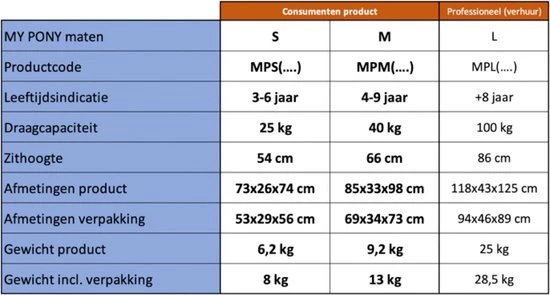 MY PONY, Rijdend Speelgoed Paard Van ROLLZONE ®, 8+ Jaar (MP2009-L) | MY PONY Hobbelpaard 11 MY PONY, Rijdend Speelgoed Paard Van ROLLZONE ®, 8+ Jaar (MP2009-L) | MY PONY Hobbelpaard - Afbeelding 11