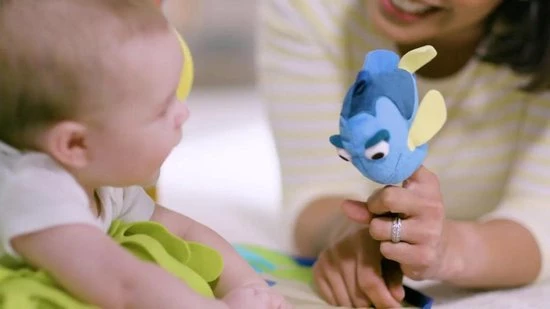 Bright Starts Mr. Ray Ocean Lights Activity Gym 2 Bright Starts Mr. Ray Ocean Lights Activity Gym - Afbeelding 2