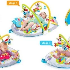 Yookidoo Baby Speelkleed Babysitter Gymotion Lay To Sit-Up Play Met Bogen -babygyms Winkel 550x312