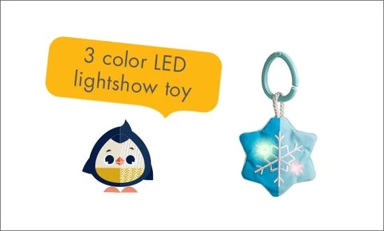 Tiny Love Plush Babygym - Polar Wonders - Noordpool 9 Tiny Love Plush Babygym - Polar Wonders - Noordpool - Afbeelding 9