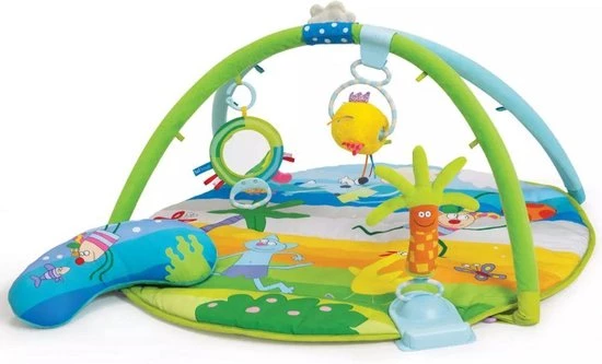Taf Toys Baby Gym - Speelkleed Met Afneembare Bogen En Speeltjes - 0 - 24 Mnd 8 Taf Toys Baby Gym - Speelkleed Met Afneembare Bogen En Speeltjes - 0 - 24 Mnd - Afbeelding 8