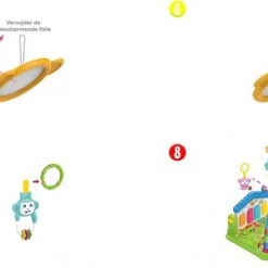 WonderOne - BabyGym | 3-in-1 Speelmat | Speelkleed | Speeltapijt | Baby Speelgoed | Activity Center | Met Boog – Piano – Extra Stevig -babygyms Winkel 550x333