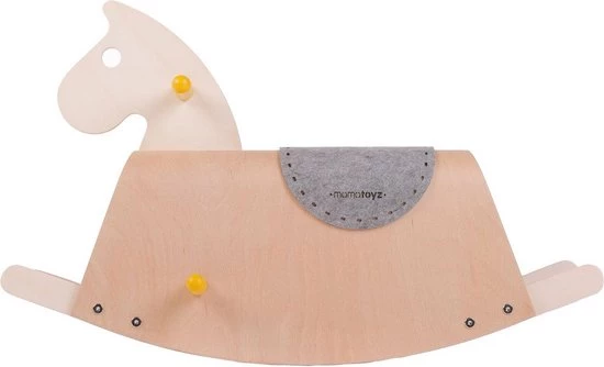 Houten Hobbelpaard Midilli, Mamatoyz 4 Houten Hobbelpaard Midilli, Mamatoyz - Afbeelding 4