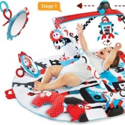 Yookidoo Speelkleed Met Bogen Gymotion Robo Playland -babygyms Winkel 550x335 1