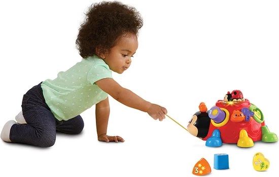 VTech Baby Vrolijke Vormenkever - Educatief Speelgoed - Activity Center - 1 Tot 3 Jaar - Duitstalig 3 VTech Baby Vrolijke Vormenkever - Educatief Speelgoed - Activity Center - 1 Tot 3 Jaar - Duitstalig - Afbeelding 3