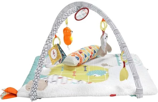 Fisher-Price Baby Gym - Speelmat Met 21 Zintuigelijke Ontdekkingsspeeltjes 9 Fisher-Price Baby Gym - Speelmat Met 21 Zintuigelijke Ontdekkingsspeeltjes - Afbeelding 9
