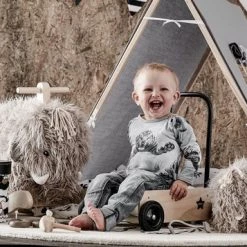 Iddink Groep Kids Concept - Schommel Mammoet - Houten Speelgoed -babygyms Winkel 550x357 8