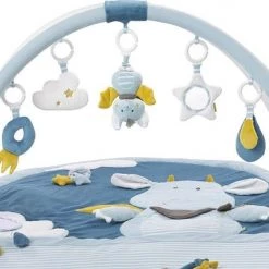 Babygym, Baby Cadeau - Jongen & Meisje, Dierenvriendjes Speelmat, Interactief Speelgoed - Multikleuren. -babygyms Winkel 550x360 2