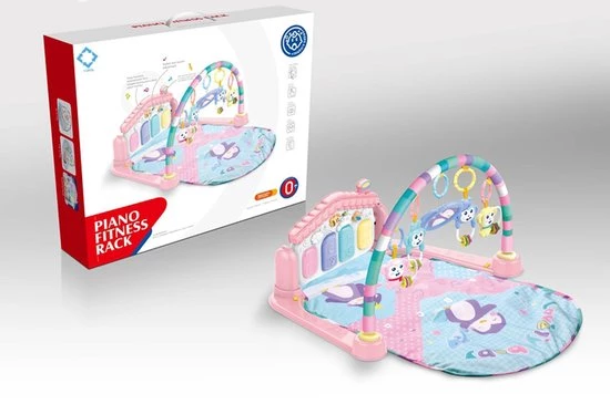 FDBW Baby Speelkleed – Kitten | Interactief Speelkleed – Roze | Speelkleed Met Boog | Baby Speelmat Gym – 50x45x10cm 1 FDBW Baby Speelkleed – Kitten | Interactief Speelkleed – Roze | Speelkleed Met Boog | Baby Speelmat Gym – 50x45x10cm