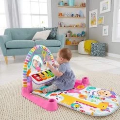 Babygym, Baby Cadeau - Jongen & Meisje, Dierenvriendjes Speelmat, Interactief Speelgoed - Multikleuren. -babygyms Winkel 550x366 123