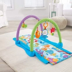 Babygym, Baby Cadeau - Jongen & Meisje, Dierenvriendjes Speelmat, Interactief Speelgoed - Multikleuren.