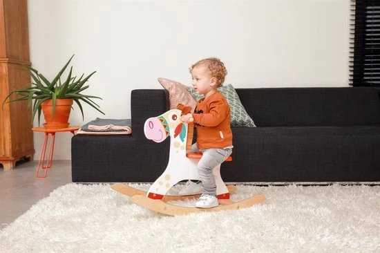 Scratch Europe Scratch Mobiliteit: ROCKING HORSE INDIAANSE PONY 80x53x31cm, Max. 25kg, In Doos, 1+ 2 Scratch Europe Scratch Mobiliteit: ROCKING HORSE INDIAANSE PONY 80x53x31cm, Max. 25kg, In Doos, 1+ - Afbeelding 2