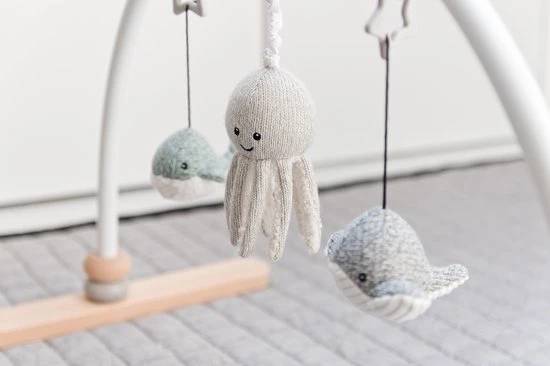 Flow Amsterdam - Baby Gym Ocean - Belletje - Trilknuffel - Melodietje 11 Flow Amsterdam - Baby Gym Ocean - Belletje - Trilknuffel - Melodietje - Afbeelding 11