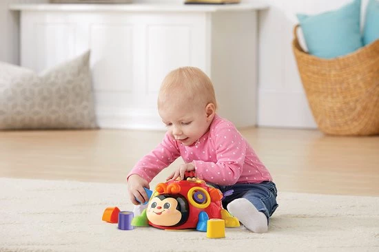 VTech Baby Vrolijke Vormenkever - Educatief Speelgoed - Activity Center - 1 Tot 3 Jaar - Duitstalig 4 VTech Baby Vrolijke Vormenkever - Educatief Speelgoed - Activity Center - 1 Tot 3 Jaar - Duitstalig - Afbeelding 4