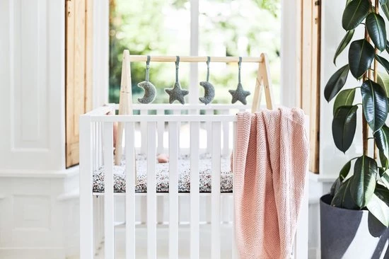 Jollein Babygym Speeltjes - Moon - Pale Pink - 4 Stuks 12 Jollein Babygym Speeltjes - Moon - Pale Pink - 4 Stuks - Afbeelding 12