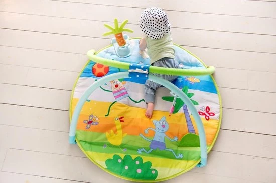 Taf Toys Baby Gym - Speelkleed Met Afneembare Bogen En Speeltjes - 0 - 24 Mnd 12 Taf Toys Baby Gym - Speelkleed Met Afneembare Bogen En Speeltjes - 0 - 24 Mnd - Afbeelding 12