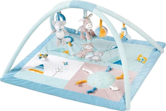 Babygym, Baby Cadeau - Jongen & Meisje, Dierenvriendjes Speelmat, Interactief Speelgoed – Multikleuren 1 Babygym, Baby Cadeau - Jongen & Meisje, Dierenvriendjes Speelmat, Interactief Speelgoed – Multikleuren