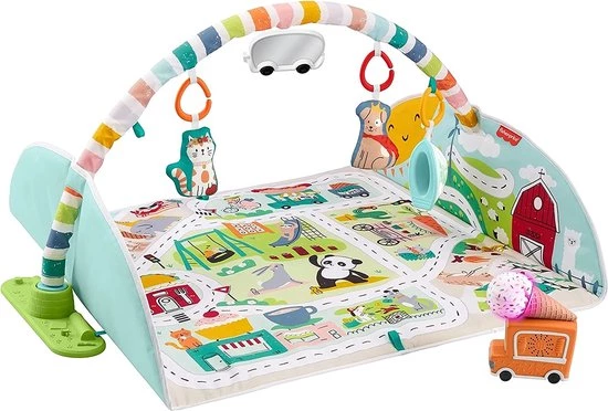 Babygym, Baby Cadeau - Jongen & Meisje, Dierenvriendjes Speelmat, Interactief Speelgoed – Multikleuren 1 Babygym, Baby Cadeau - Jongen & Meisje, Dierenvriendjes Speelmat, Interactief Speelgoed – Multikleuren