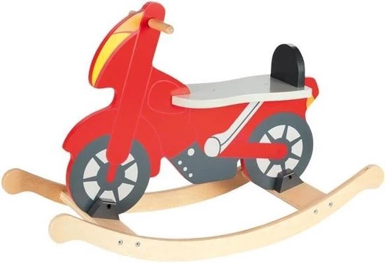 Goki Hobbelfiguur Rocking Motor Junior Rood 52 X 78 Cm 2 Goki Hobbelfiguur Rocking Motor Junior Rood 52 X 78 Cm - Afbeelding 2