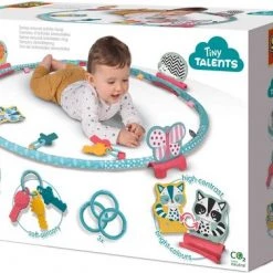 SES Tiny Talents - Sense Around Activiteiten Ring - Speelring - Inclusief Ringen, Contrastkaartjes En Bijtsleutels