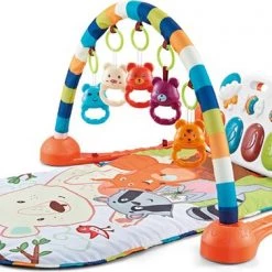 I-Wannhave Muziek Baby Mat Met Speeltjes En Piano Voor Baby 0-2 Jaar - Babymat - Baby Speelmat - Interactief Speelmat -babygyms Winkel 550x377