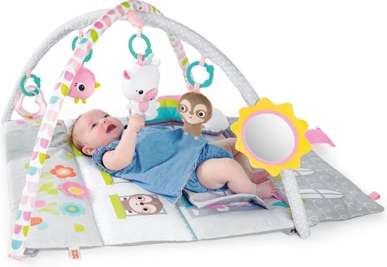 Bright Starts Floor Of Fun Activity Gym Speelkleed En Poppenhuis K11747 2 Bright Starts Floor Of Fun Activity Gym Speelkleed En Poppenhuis K11747 - Afbeelding 2