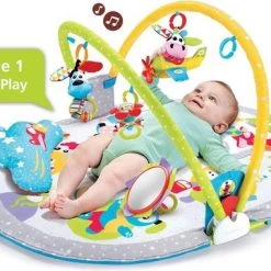 Yookidoo Baby Speelkleed Babysitter Gymotion Lay To Sit-Up Play Met Bogen -babygyms Winkel 550x381