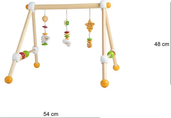 Babygym, Baby Cadeau - Jongen & Meisje, Dierenvriendjes Speelmat, Interactief Speelgoed - Multikleuren. 2 Babygym, Baby Cadeau - Jongen & Meisje, Dierenvriendjes Speelmat, Interactief Speelgoed - Multikleuren. - Afbeelding 2