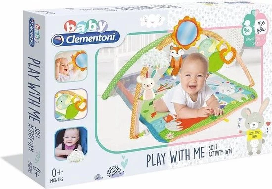 Baby Clementoni - Basis Activiteiten Boog, Soft Activity Babygym, 0+ Maanden - 17247 5 Baby Clementoni - Basis Activiteiten Boog, Soft Activity Babygym, 0+ Maanden - 17247 - Afbeelding 5
