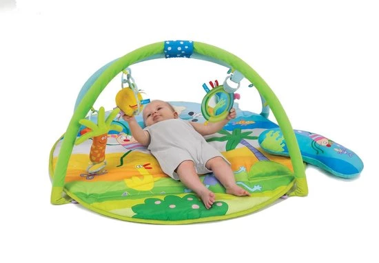 Taf Toys Baby Gym - Speelkleed Met Afneembare Bogen En Speeltjes - 0 - 24 Mnd 9 Taf Toys Baby Gym - Speelkleed Met Afneembare Bogen En Speeltjes - 0 - 24 Mnd - Afbeelding 9
