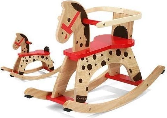 Janod - Janod Schommelpaard Caramel 15 Janod - Janod Schommelpaard Caramel - Afbeelding 15