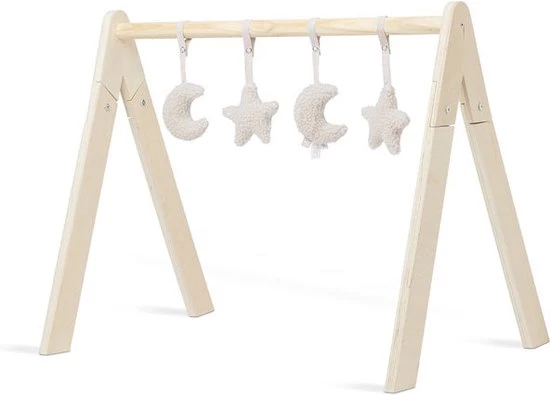 Jollein Babygym Speeltjes - Moon - Pale Pink - 4 Stuks 10 Jollein Babygym Speeltjes - Moon - Pale Pink - 4 Stuks - Afbeelding 10
