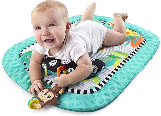Babygym, Baby Cadeau - Jongen & Meisje, Dierenvriendjes Speelmat, Interactief Speelgoed - Multikleuren. 3 Babygym, Baby Cadeau - Jongen & Meisje, Dierenvriendjes Speelmat, Interactief Speelgoed - Multikleuren. - Afbeelding 3