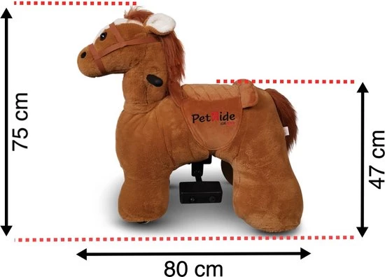 PetRide By ROLLZONE PetRide Van ROLLZONE, Elektrisch Rijdend Paard - Rijdend Speelgoed In Dierenstijl! 11 PetRide By ROLLZONE PetRide Van ROLLZONE, Elektrisch Rijdend Paard - Rijdend Speelgoed In Dierenstijl! - Afbeelding 11