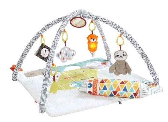 Fisher-Price Baby Gym - Speelmat Met 21 Zintuigelijke Ontdekkingsspeeltjes 16 Fisher-Price Baby Gym - Speelmat Met 21 Zintuigelijke Ontdekkingsspeeltjes - Afbeelding 16